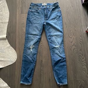 Madewell 9” Mid-Rise Skinny Jeans - Size 28 (NWOT)